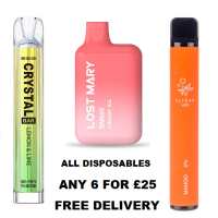 disposables Billericay vape online shop, vaping electronic cigarettes, tanks, mods, juice, e liquid, pod systems by personal vapour