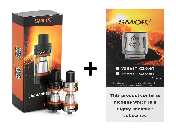 smokbabybundle.jpg SMOK Baby Beast Tank + Coils Bundle - Image 1